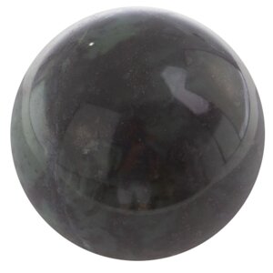 Шар 4 см из натурального нефрита / шар декоративный / шар для медитаций / нефритовый шарик / сувенир из камня