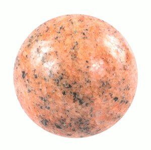 Шар 7 см камень розовый мрамор 121498
