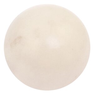 Шар из белого мрамора 4 см / каменный шарик / шар декоративный / шар для медитаций / сувенир из камня