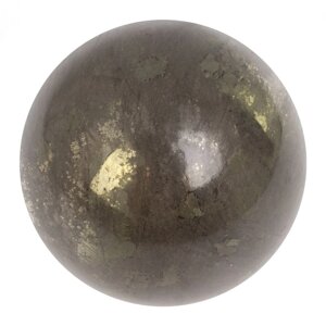 Шар из камня пирит диаметром 6,1 см 126873