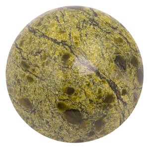 Шар из змеевика 4 см / каменный шарик / шар декоративный / шар для медитаций / сувенир из камня