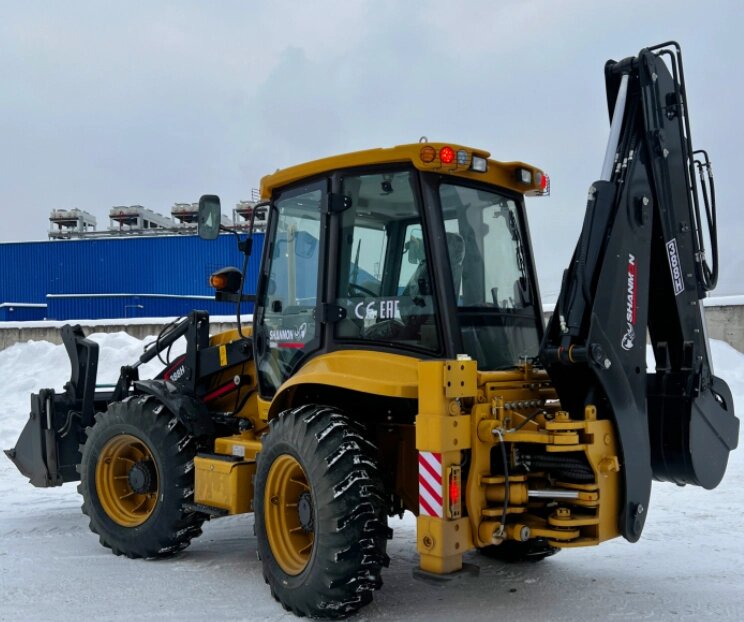 Экскаватор-погрузчик SHANMON 388H (Джойстик, мосты CARRARO) от компании ООО "Универсал Агро" - фото 1