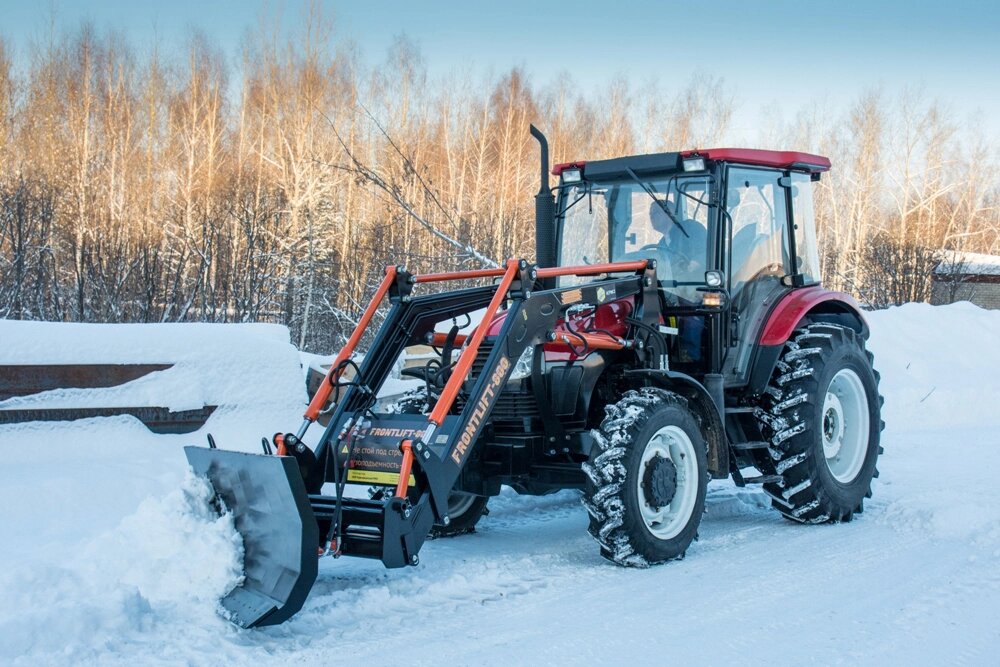 Погрузчик фронтальный FRONTLIFT-1600, к тракторам ЛМЗ, YTO, LOVOL, DEUTZ-FAHR, с модернизированными гидравлическими от компании ООО "Универсал Агро" - фото 1