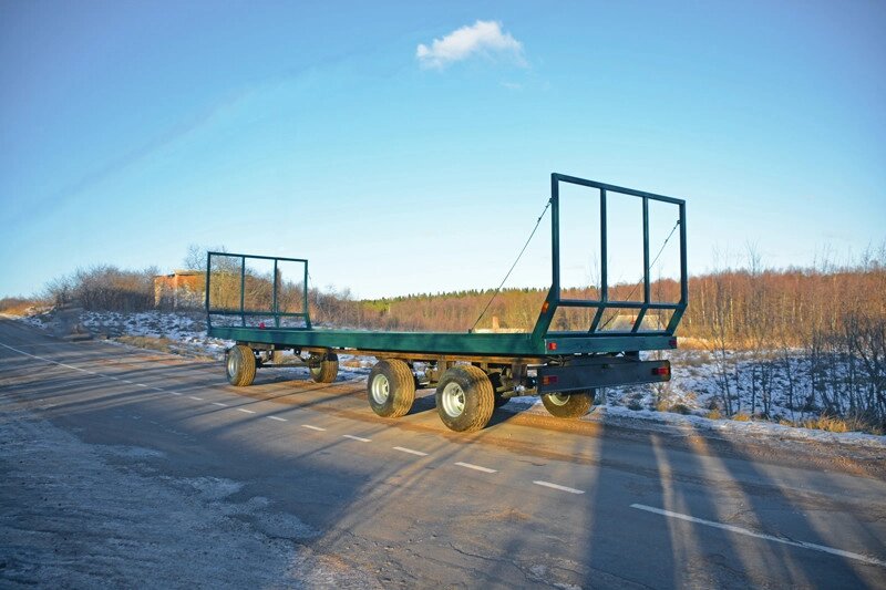Прицеп рулоновоз тракторный RMZ-9,г.п 9,8 тонн от компании ООО "Универсал Агро" - фото 1