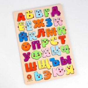 Большая алфавитная доска «Веселые буквы»
