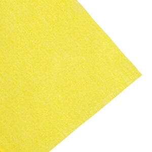 Бумага креповая поделочная гофро Koh-I-Noor 50*200 см 9755/10 жёлтая тёмная, в рулоне (10 шт)