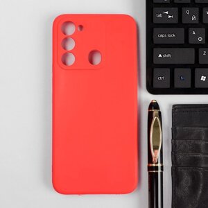 Чехол Red Line Ultimate, для телефона Tecno Spark GO 2022, силиконовый, красный