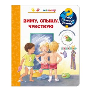 Что? Почему? Зачем? Малышу. Вижу, слышу, чувствую (с волшебными окошками). Рюбель Д.