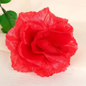 Цветы искусственные 40 см "Роза красная"10 шт)