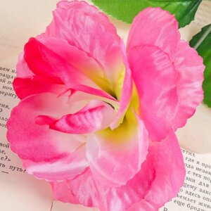 Цветы искусственные 40 см "Роза розовая"10 шт)