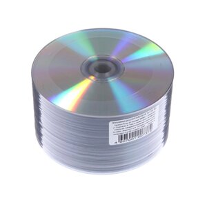 Диск DVD+R Mirex Blank 50, 16х, 4.7 Гб, 1 шт (50 шт)
