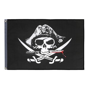 Флаг "Пираты", 90 х 150 см, полиэстер