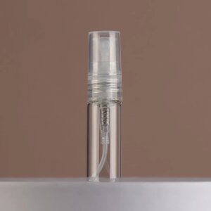 Флакон для парфюма, с распылителем, 3 мл, цвет прозрачный (5 шт)