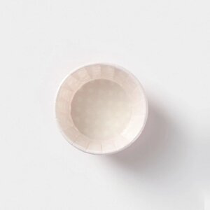 Форма для выпечки круглая «Горох», d=6,5 см, цвет розовый (50 шт)
