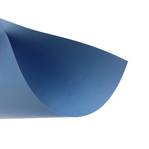 Картон цветной тонированный А4, 200 г/м2, синий (50 шт)