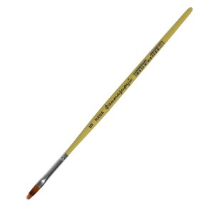 Кисть Синтетика "Гребешок", HANA Фантазируй № 5 (длина волоса 11 мм), короткая ручка матовая