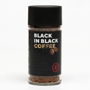 Кофе BLACK IN BLACK, растворимый, сублимированный, 85 г