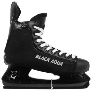 Коньки хоккейные BlackAqua HS-207, размер 40