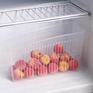 Контейнер для холодильника, 24,59,514 см, цвет прозрачный