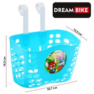 Корзинка детская Dream Bike, цвет голубой