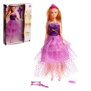 Кукла-модель «Елена» шарнирная, в пышном платье, с аксессуарами, МИКС