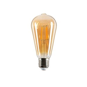 Лампа светодиодная REV LED filament vintage, ST64, E27, 7 вт, 2700 K, теплый свет