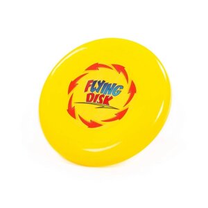 Летающая тарелка, цвет жёлтый, 215 мм