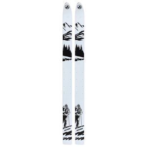 Лыжи дерево-пластиковые «Лесные» 165 см, цвета микс