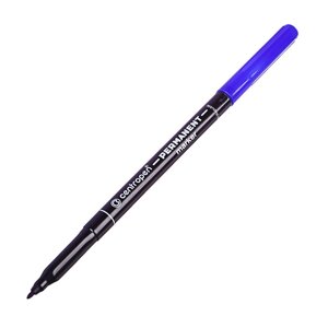 Маркер перманентный, 2536, 2.0 мм, синий, светостойкий (12 шт)