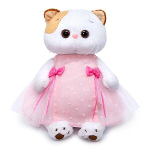 Мягкая игрушка «Кошечка Ли-Ли», в розовом платье, 27 см