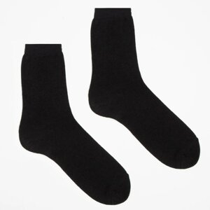 Носки мужские, цвет чёрный, размер 29 (10 пара)
