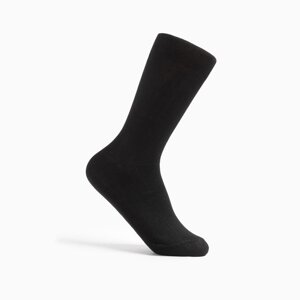 Носки мужские, цвет чёрный, размер 31 (10 шт)
