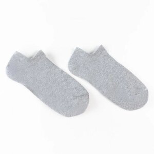 Носки мужские «Следики» цвет серый, размер 27