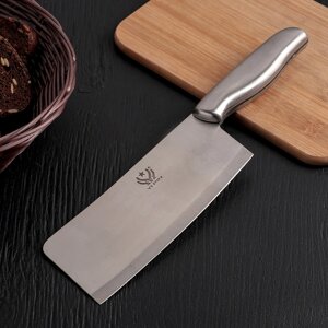 Нож кухонный «Металлик», тесак, лезвие 17 см