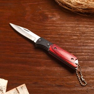 Нож складной "Охотник", рукоять красная