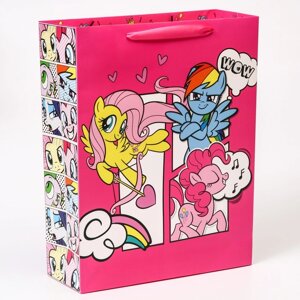 Пакет подарочный "OMG! My Little Pony, 31х40х11,5 см