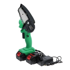 Пила цепная аккумуляторная ZITREK GreenSaw 20, 20 В, 2х1.5 Ач, шина 10 см, 5 м/с