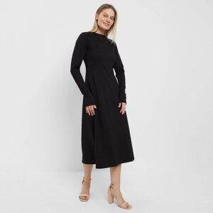 Платье женское, цвет чёрный, размер 44