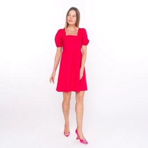 Платье женское, цвет ярко-розовый, размер 44