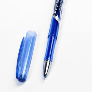 Ручка гелевая ПИШИ-СТИРАЙ, 0.5 мм, стержень синий, корпус синий тонированный (12 шт)