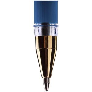 Ручка шариковая MC Gold, резиновый грип, чернила синие, узел 1.0 мм (12 шт)