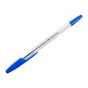 Ручка шариковая Office Style 820, узел 0.7 мм, чернила синие, корпус прозрачный (50 шт)