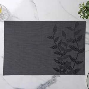 Салфетка кухонная «Росток», 4530 см, цвет черный (12 шт)