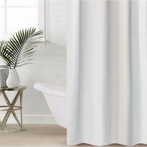 Штора для ванной Mirage,180180 см, цвет белый