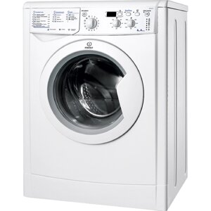 Стиральная машина Indesit IWSD 6105 B (CIS).L, класс A, 1000 об/мин, 6 кг, белая