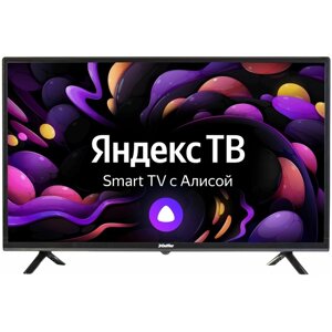 Телевизор doffler 32KHS57, 32", 1366x768, DVB-T2/C/S2, HDMI 2, USB 1, smart TV, черный