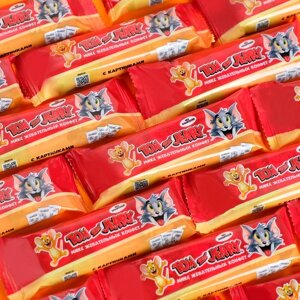 Tom and Jerry конфеты жевательные ассорти вкусов, 34,5 г (20 шт)