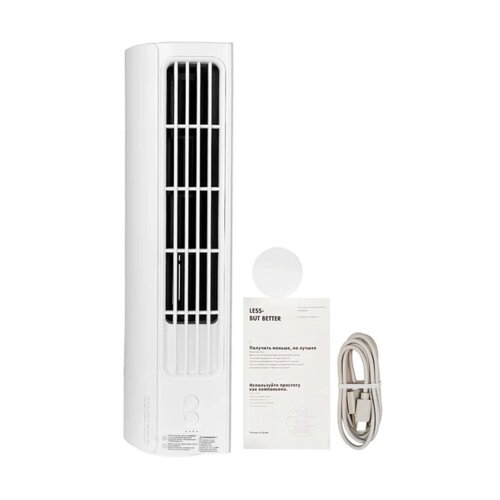 Вентилятор Xiaomi SOLOVE Tower Fan 3000mAh 3 Speed, портативный, 10 Вт, 3 режима, бежевый