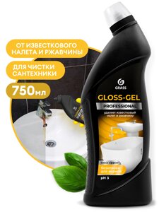 Чистящее средство для сан. узлов "Gloss-Gel" Professional (флакон 750 мл)