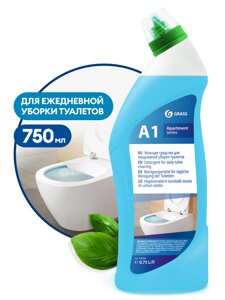 Моющее средство для ежедневной уборки туалетов "Apartament series А1"флакон 750 мл)